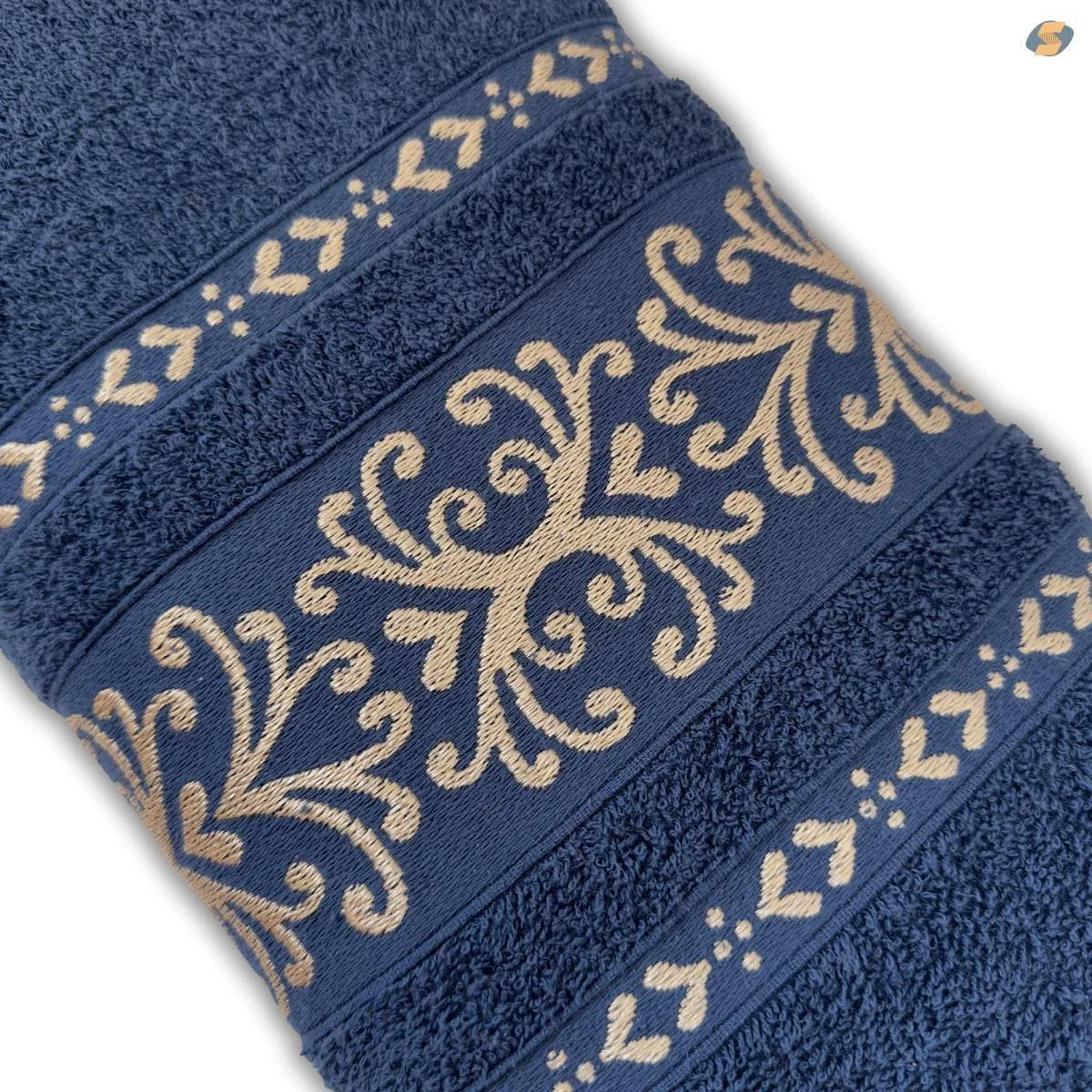 Toalha de Banho Bella 150x75 Petroleo