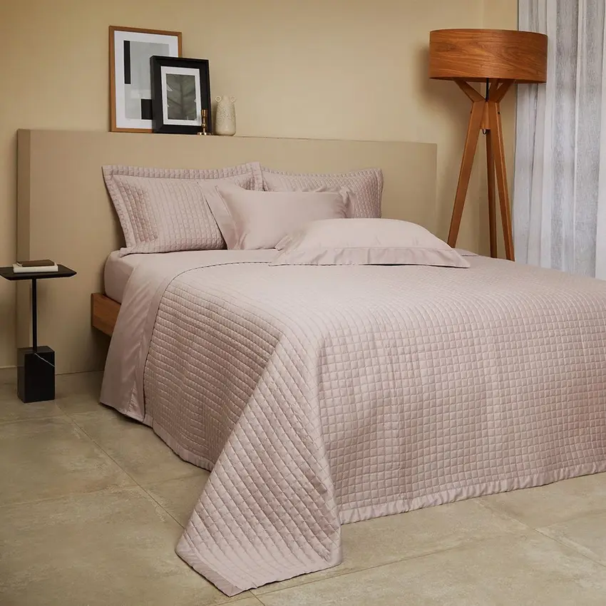 Jg Cama Queen Bud Vision New Color Rosa I...