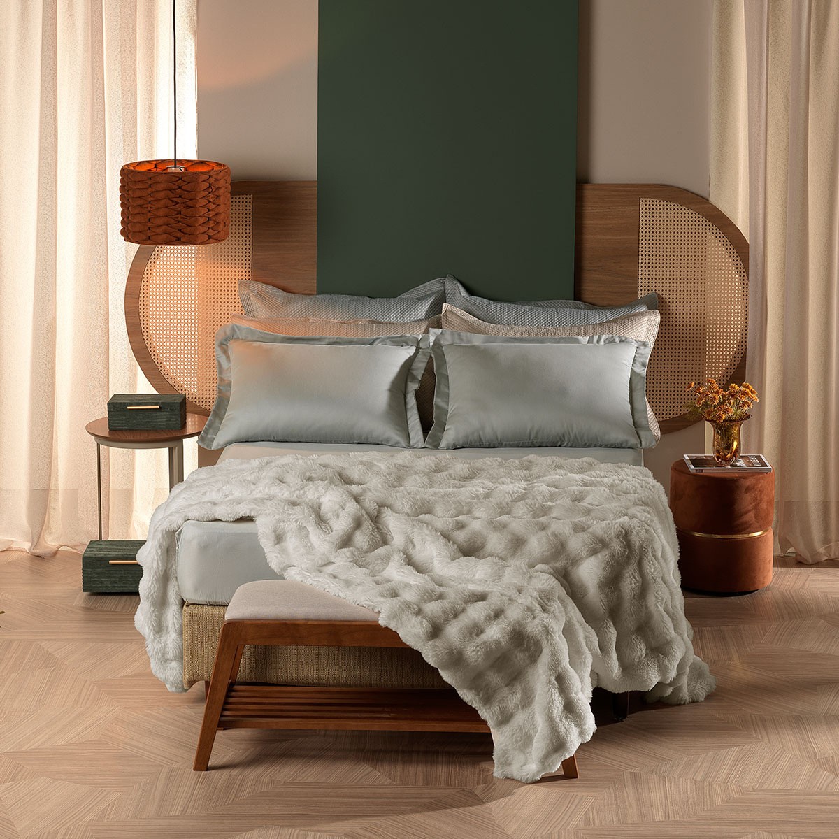 Manta King com Toque de Coelho Extra Mac ...