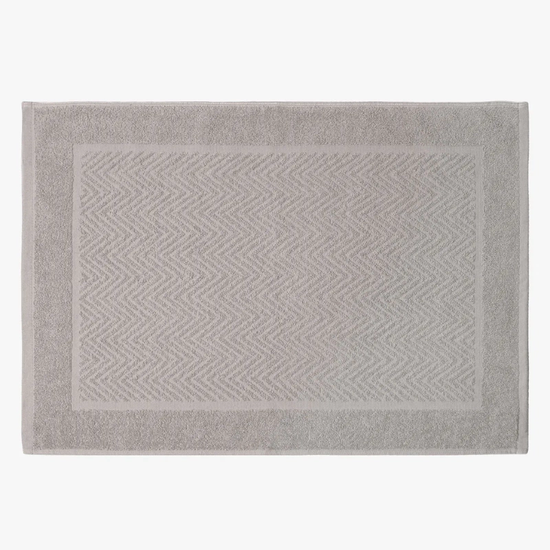 TOALHA PISO MYKONOS CINZA 50X70 - CORTTEX