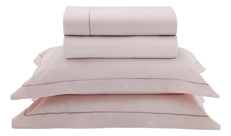 JG CAMA NEO 300F BORDADO SUBLIME CASAL ROSE