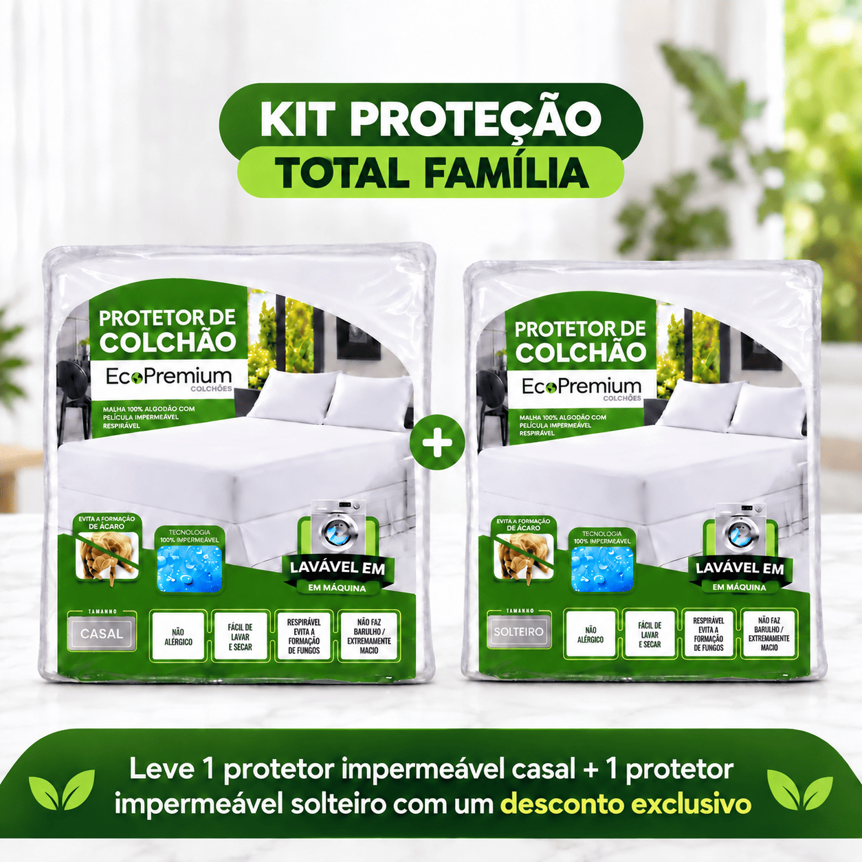 KIT PROTEÇÃO TOTAL FAMÍLIA PROTETOR COLC ...