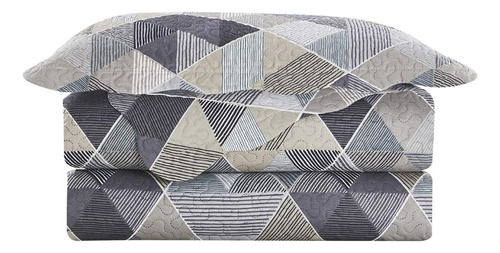 Colcha Solteiro Evolution Patchwork Morzi...
